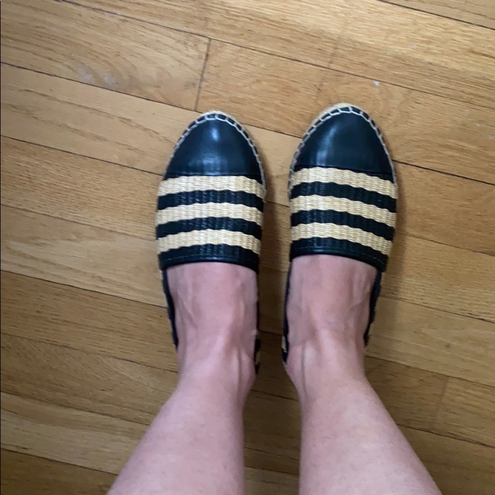 LOEFFLER RANDALL Straw Flat espadrilles 6